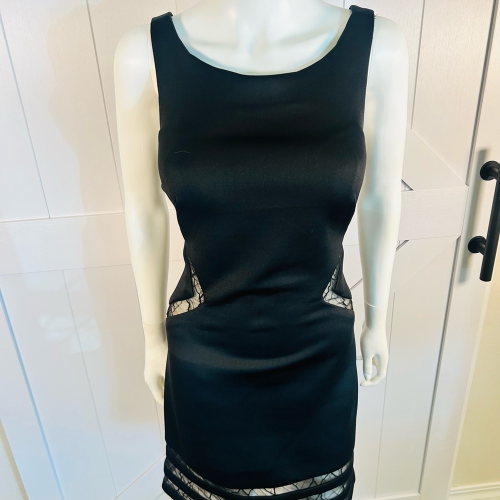 Terani Couture Black cocktail Dress size 12
